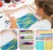 Wooden Weaving Loom for Kids,Adult and Beginners,Multi-Craft Handcraft Wooden Loom Set for Kids with Yarns